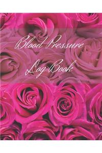 Blood Pressure Log Book for Women/BP Recording Book (104 pages)