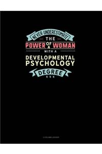 Never Underestimate The Power Of A Woman With A Developmental Psychology Degree