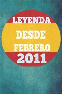 Leyenda Desde Febrero 2011