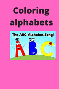 Coloring alphabets