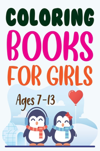 Coloring Books For Girls Ages 7-13