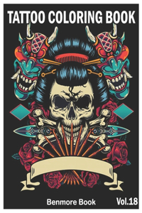 Tattoo Coloring Book