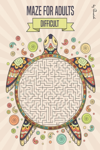 Maze for Adults Difficult