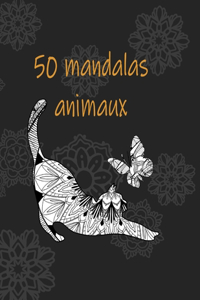 50 mandalas animaux