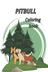 Pitbull Coloring Book