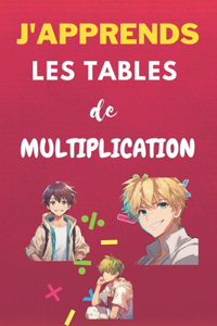 J'apprends les tables de multiplications