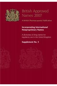 British Approved Names 2007