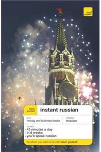 Teach Yourself Instant Russian Third Edition Book