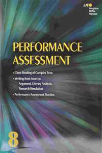 Performance Assessment Student Edition Grade 8