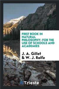 First Book in Natural Philosophy