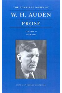 Complete Works of W. H. Auden, Volume II