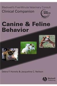 Blackwell's Five-Minute Veterinary Consult Clinical Companion: Canine and Feline Behavior