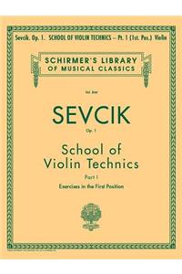 School of Violin Technics, Op. 1 - Book 1