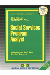Social Services Program Analyst