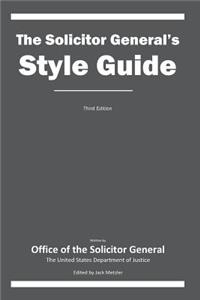 Solicitor General's Style Guide
