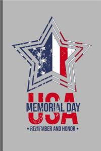 USA Memorial Day Remember and Honor