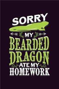 sorry My Bearded Dragon Ate My Homework
