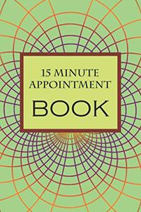 15 Minute Appointment Book