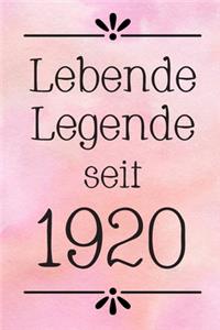Lebende Legende 1920