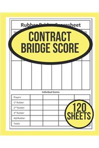 Contract Bridge Score
