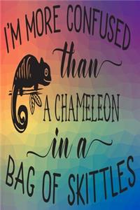 I'm More Confused Than A Chameleon In A Bag Of Skittles