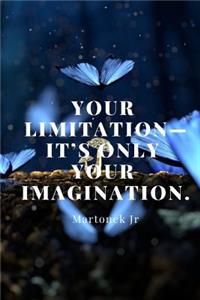 Your Limitation- It's Only Your Imagination.