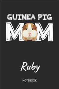 Guinea Pig Mom - Ruby - Notebook