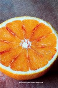 Fruit Oranges Sliced Notebook