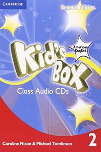 Kid's Box American English Level 2 Class Audio CDs (4)