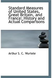 Standard Measures of United States, Great Britain, and France