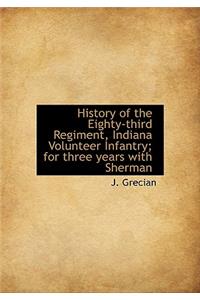 History of the Eighty-Third Regiment, Indiana Volunteer Infantry; For Three Years with Sherman
