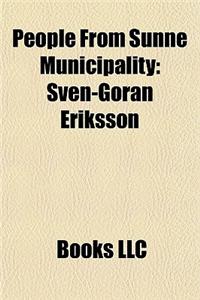 People from Sunne Municipality