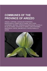 Communes of the Province of Arezzo