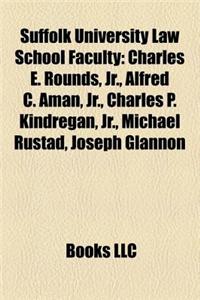 Suffolk University Law School Faculty