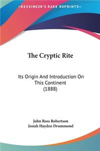 Cryptic Rite