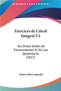 Exercices de Calcul Integral V2