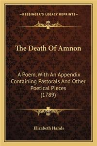 Death of Amnon the Death of Amnon