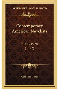 Contemporary American Novelists