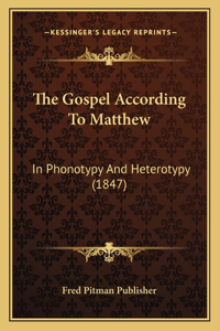 Gospel According To Matthew