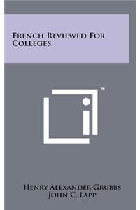French Reviewed for Colleges
