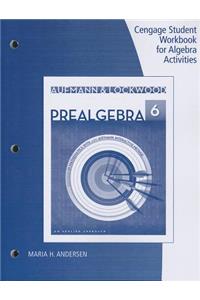 Student Workbook for Aufmann/Lockwood's Prealgebra: An Applied Approach, 6th