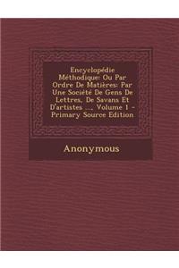 Encyclopedie Methodique