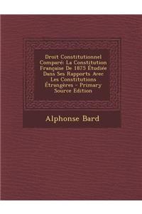 Droit Constitutionnel Compare