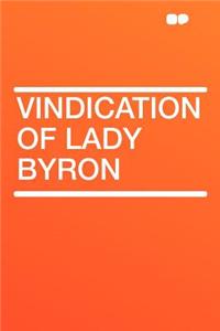 Vindication of Lady Byron