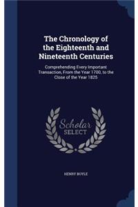 The Chronology of the Eighteenth and Nineteenth Centuries