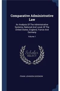 Comparative Administrative Law