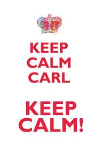 KEEP CALM CARL! AFFIRMATIONS WORKBOOK Positive Affirmations Workbook Includes