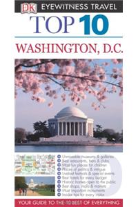 DK Eyewitness Top 10 Travel Guide: Washington DC
