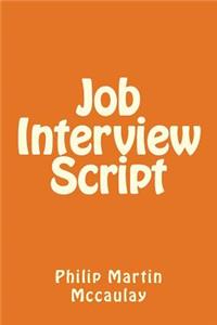Job Interview Script