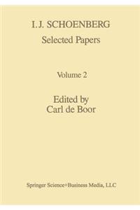 I. J. Schoenberg Selected Papers